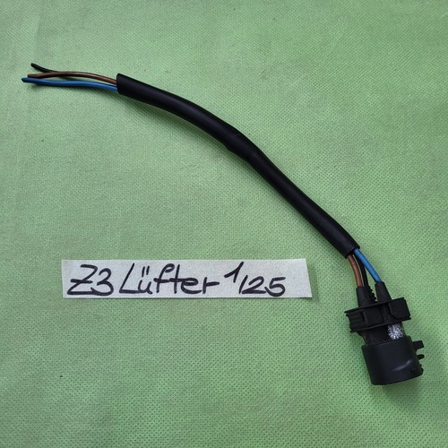 BMW E36 + Z3 Stecker für Motor Lüfter  Drucklüfter Anschluss Stecker + Kabel 