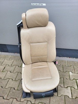 BMW E46 Cabrio Beifahrer Sitz elektrisch Leder Beige + Motor + Memory  ABHOLUNG