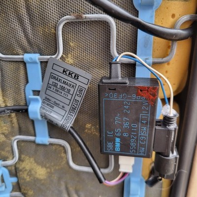 BMW E46 Cabrio Beifahrer Sitz elektrisch Leder Beige + Motor + Memory  ABHOLUNG