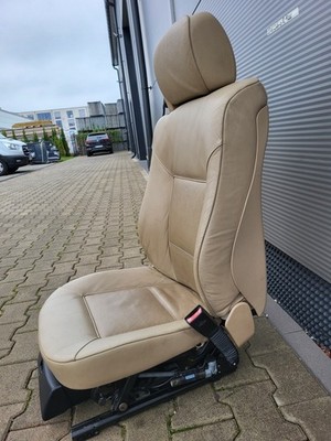 BMW E46 Cabrio Beifahrer Sitz elektrisch Leder Beige + Motor + Memory  ABHOLUNG