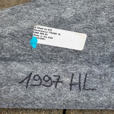 BMW Z3 Roadster Verkleidung Kofferraum Teppich Gepäckraum hinten Links 8399493