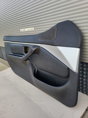 BMW Z3 Roadster Tür Verkleidung Leder Schwarz LINKS + Griff + Alu Blende Leiste