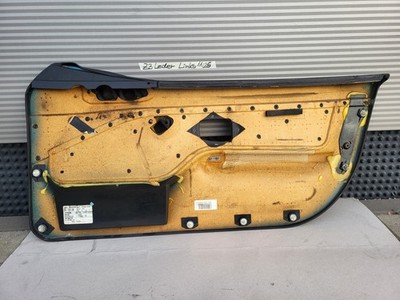 BMW Z3 Roadster Tür Verkleidung Leder Schwarz LINKS + Griff + Alu Blende Leiste