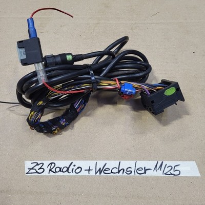 BMW Z3 Roadster Audio Kabelbaum Radio Adapter + CD Wechsler Kabel 1388889