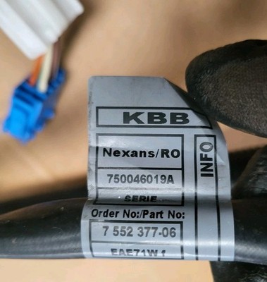 original BMW Z4 E85 N46 Motor Kabelbaum 7552377 Motor Getriebe Modul Kabel