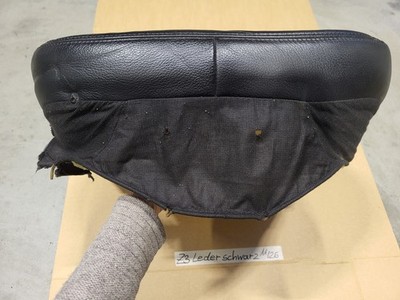 BMW Z3 Roadster Fahrer Sitz Kissen Polster + Bezug Leder schwarz OHNE Heizung