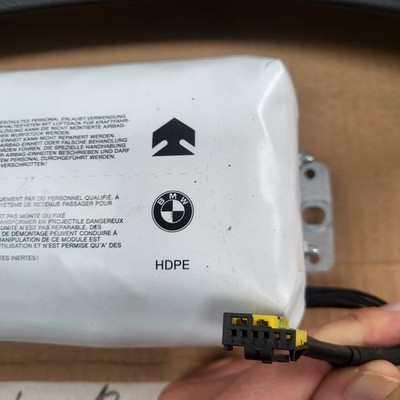 BMW E46 Cabrio Beifahrer-Airbag-Modul eingebaut mit Armaturenbrett Verkleidung