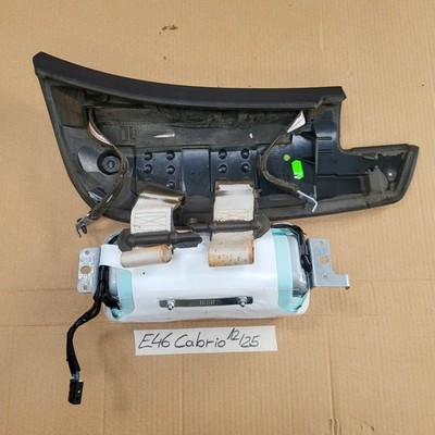 BMW E46 Cabrio Beifahrer-Airbag-Modul eingebaut mit Armaturenbrett Verkleidung