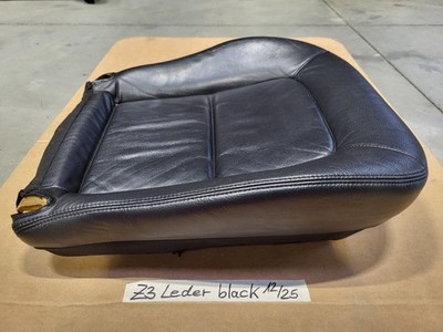 BMW Z3 Roadster Fahrer Sitz Kissen +  Polster + Bezug Leder schwarz LINKS