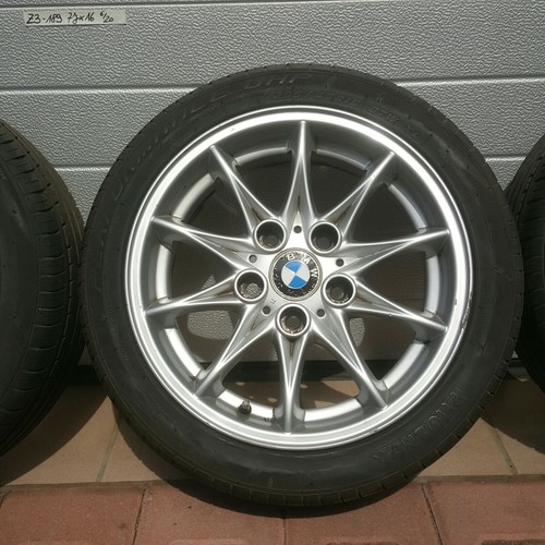 BMW Z4 E46 Z3 E36 Alufelgen 7J x 16 Zoll 6758189 Reifen 205/45 Profil ca. 6 mm