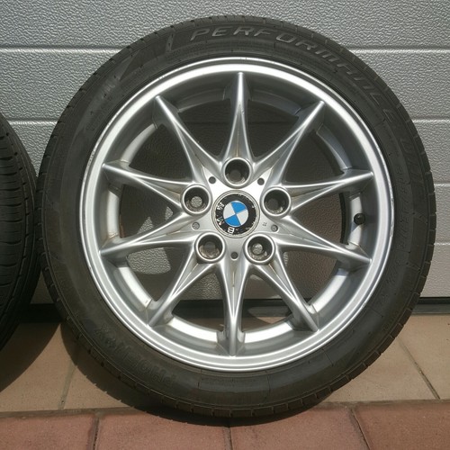 BMW Z4 E46 Z3 E36 Alufelgen 7J x 16 Zoll 6758189 Reifen 205/45 Profil ca. 6 mm