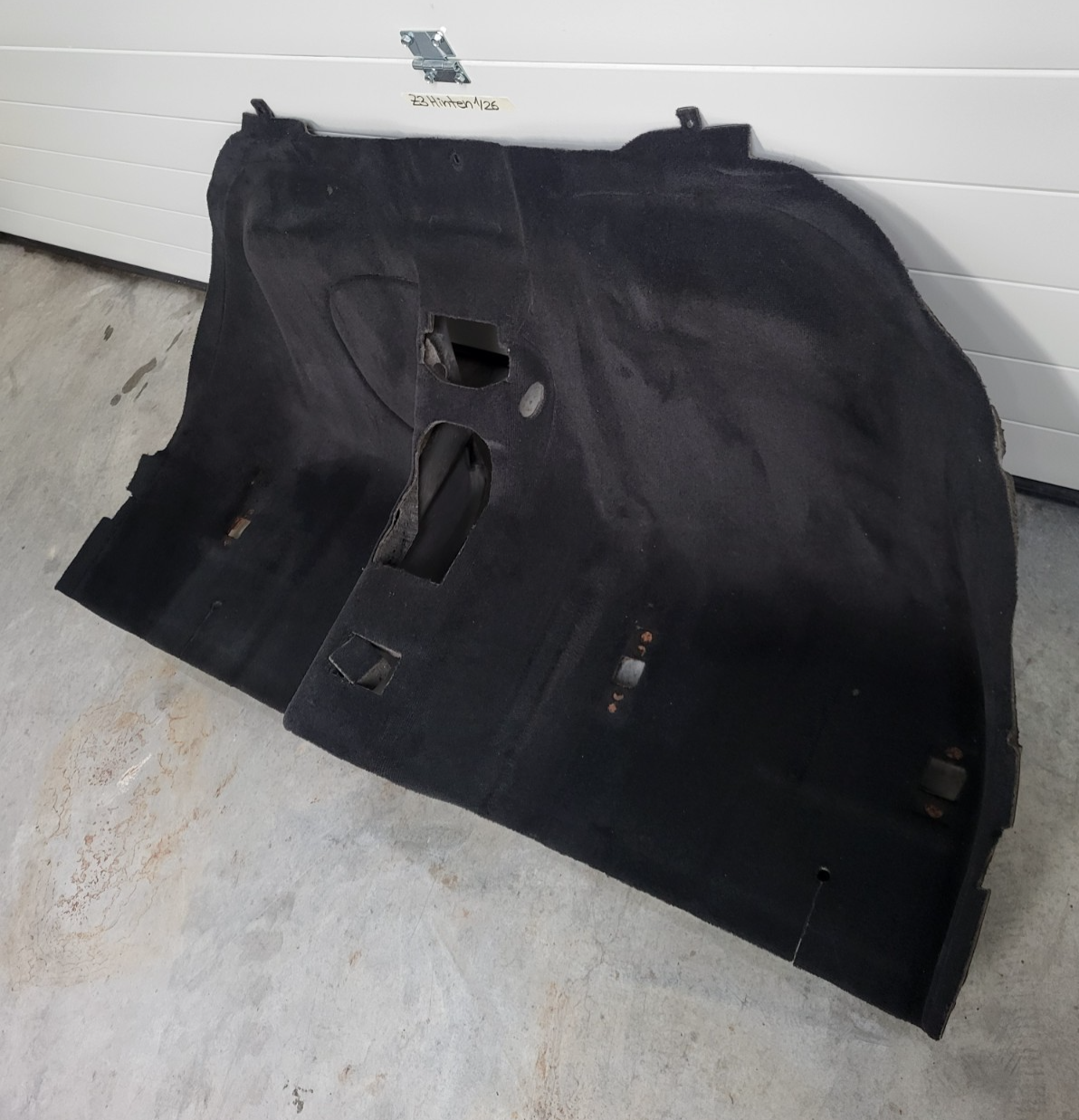 original BMW Z3 Roadster Coupe Fußraum Teppich Boden Verkleidung HINTEN