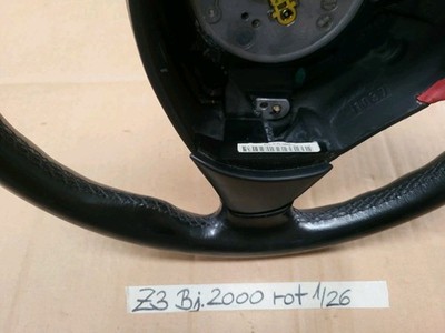 BMW Z3 M Lenkrad Leder Lenker M Sportlenkrad 2228230 rot  Fahrer-Airbag-Modul