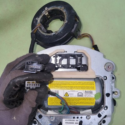 BMW Z3 M Lenkrad Leder Lenker M Sportlenkrad 2228230 rot  Fahrer-Airbag-Modul