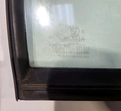 BMW E30 Touring Seiten Scheibe Fahrer Tür Fenster Glas HINTEN LINKS