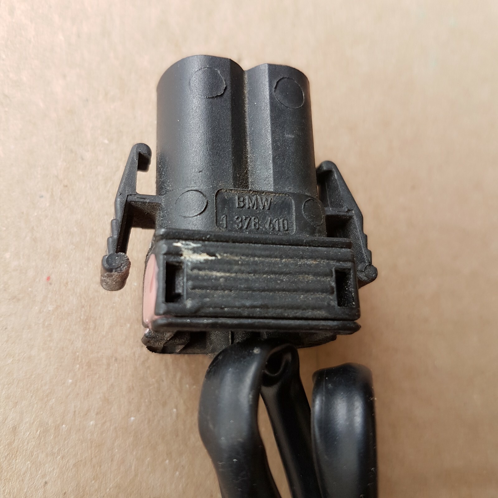 BMW E36 + Z3 Klimakompressor Stecker mit Kabel Anschlussstecker 1 Polig 1378410