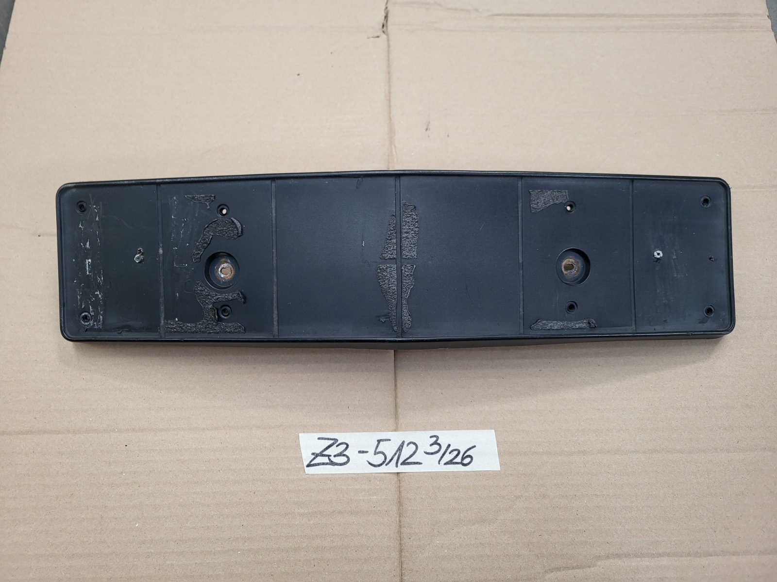 BMW Z3 Kennzeichen Halter Stoßstange VORNE Nummernschild Halterung 8397512