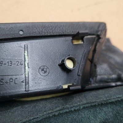 BMW Z4 E85 Leder Manschette Blende Handbremse Verkleidung Handbremssack Schwarz 