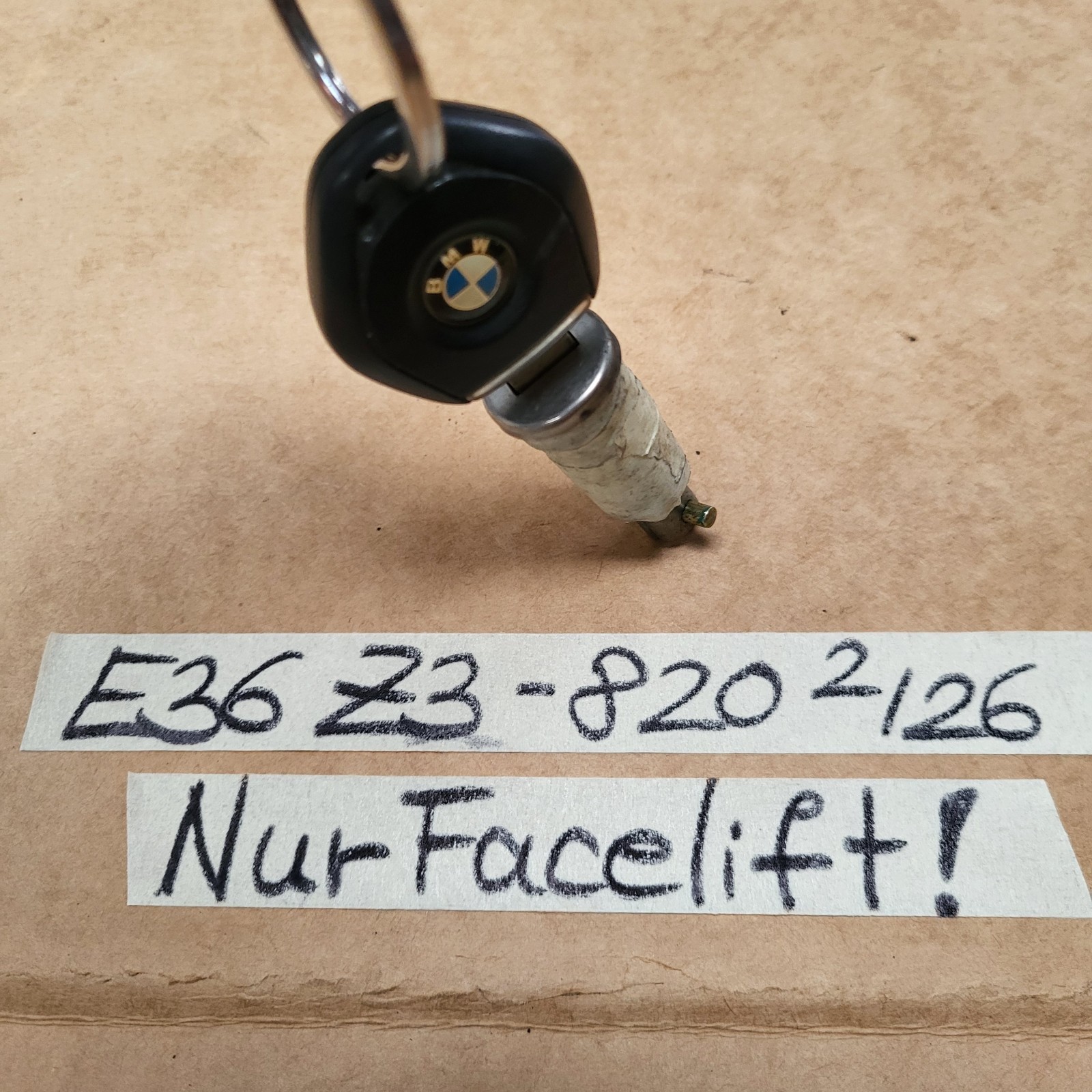 BMW Z3 Roadster Zündschloss Schließzylinder 1095820  Tür Schloss +  Schlüssel