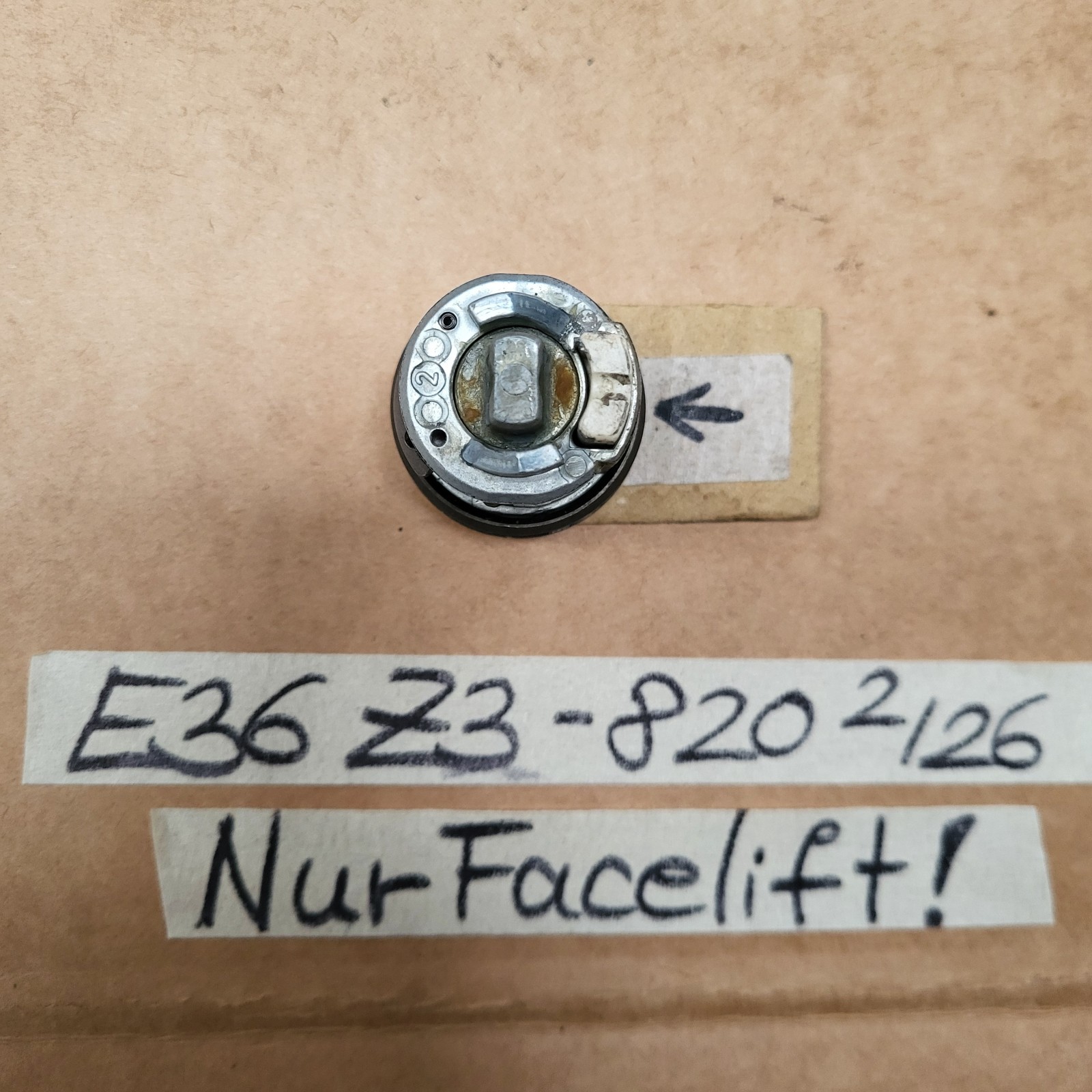 BMW Z3 Roadster Zündschloss Schließzylinder 1095820  Tür Schloss +  Schlüssel