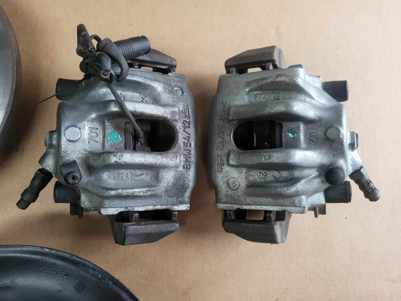 orig. BMW Z3 Radlager Radnabe Bremssattel Beläge Bremsscheibe VORNE RECHTS LINKS