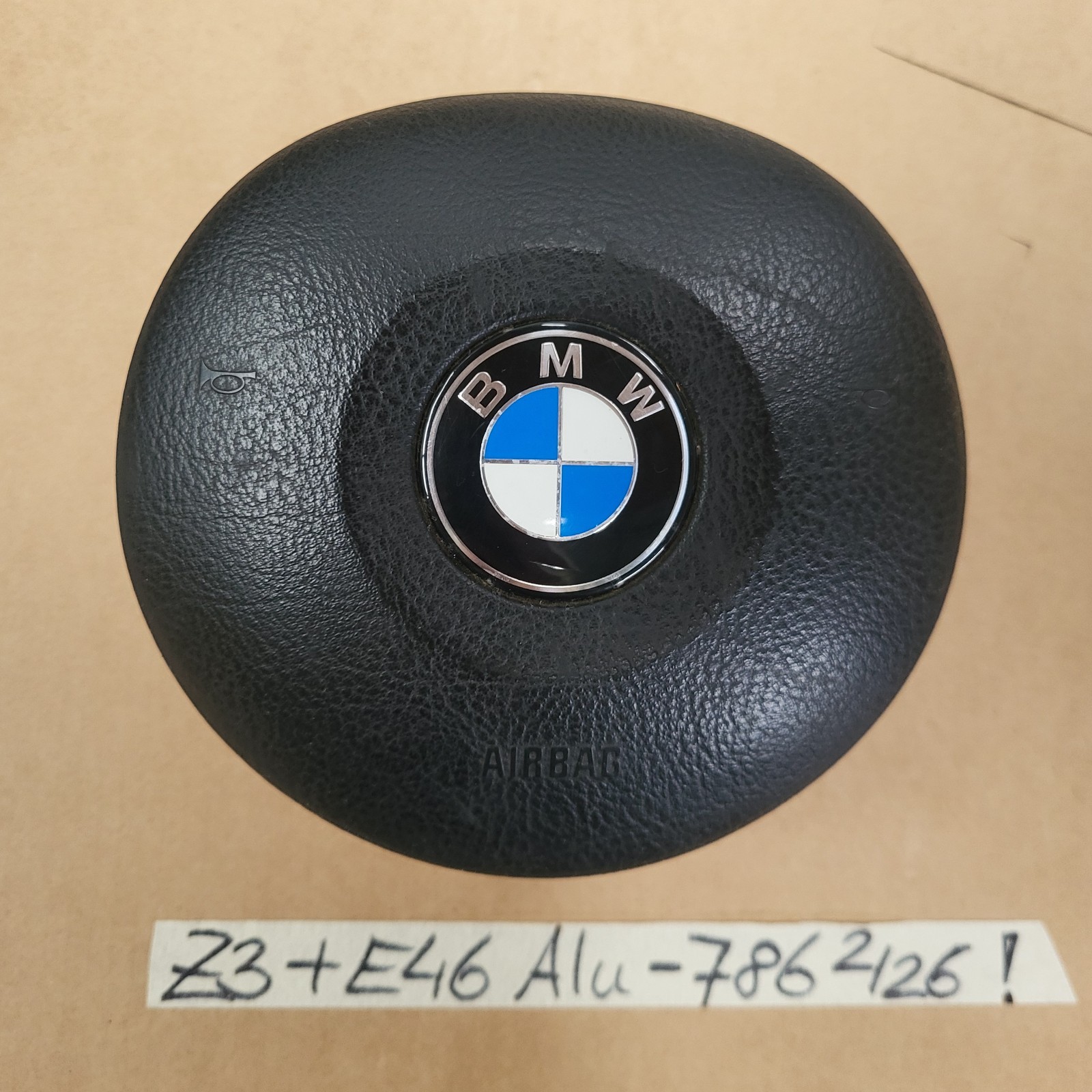 BMW Z3  Facelift + E46 + E39 Sportlenkrad Leder Lenker Sport Lenkrad Alu Spange