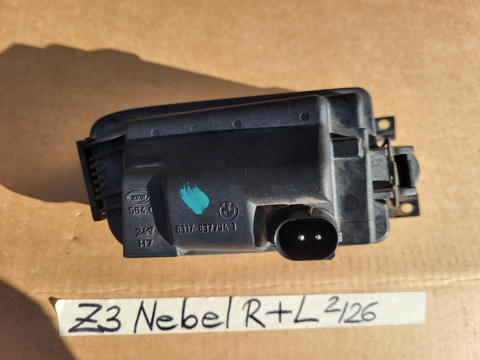original BMW Z3 Nebel Scheinwerfer  Nebel Lampe Birne Abdeckung RECHTS LINKS