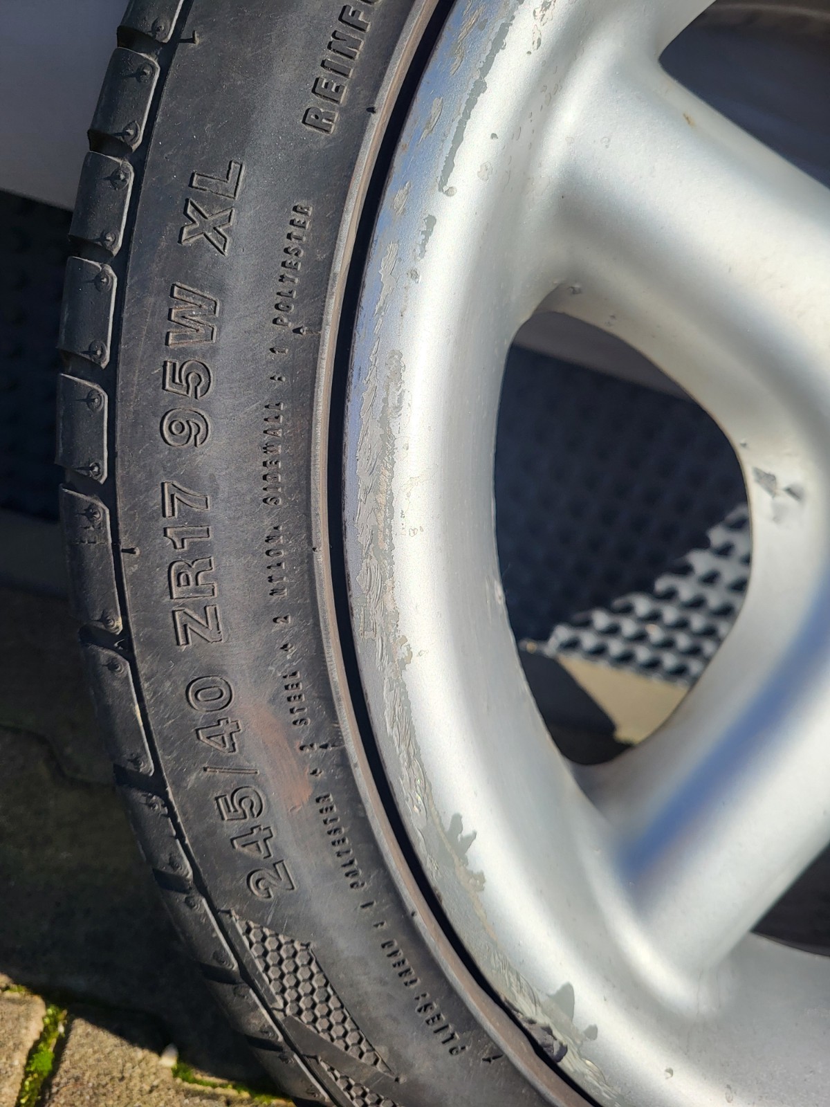 EINE BMW E36 Z3 E46 Z4 Alufelge 8,5 J x 17 Zoll 1092608 + Reifen 225/40 ABHOLUNG