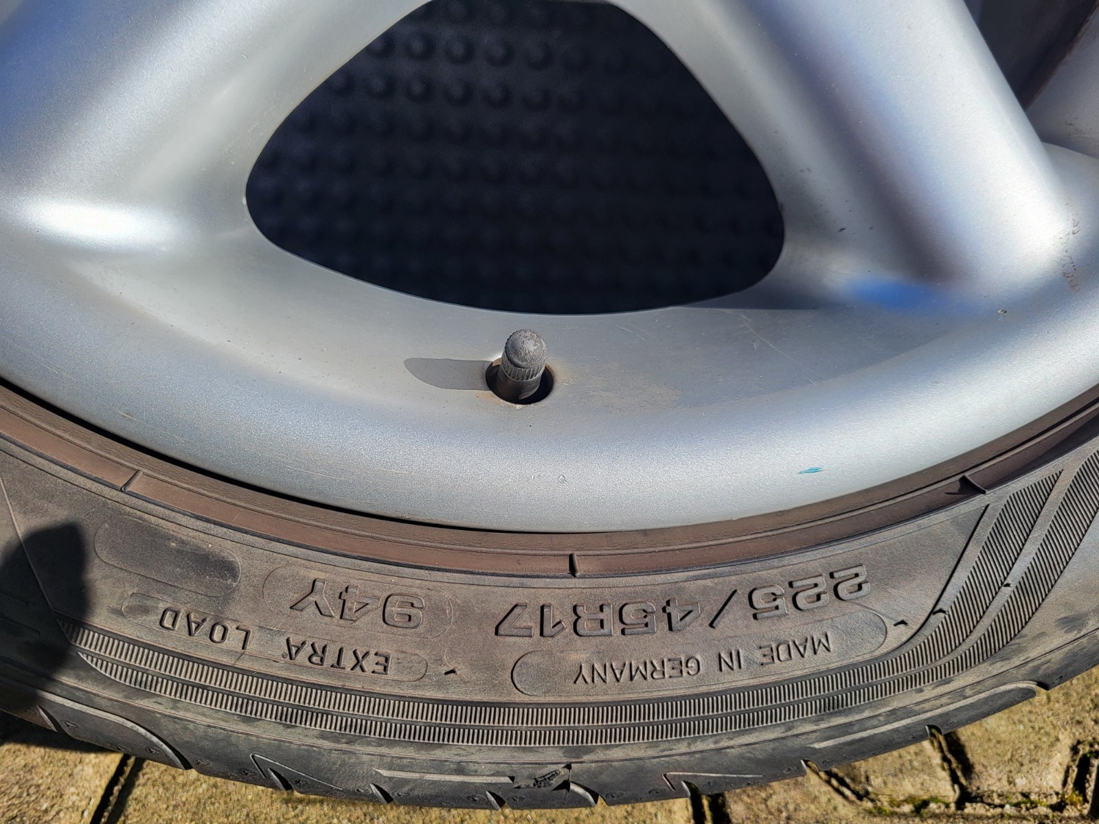 EINE BMW E36 Z3 E46 Z4 Alufelge 7,5 J x 17 Zoll 1182732 + Reifen 225/45 ABHOLUNG