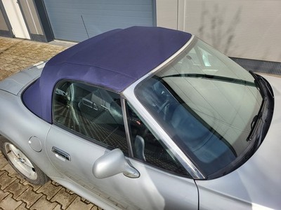 BMW Z3 Roadster Verdeck Stoff Dach blau mit Gestänge + Rahmen ABHOLUNG
