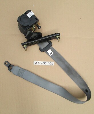 BMW X5 E53 Sicherheitsgurt grau Obergurt VORNE RECHTS mit Kraftbegrenzer 8258974