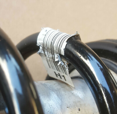 BMW 6er E63 Federbein Stoßdämpfer Feder 6768925 hinten rechts od.links