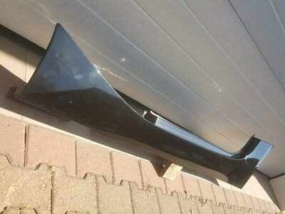 BMW Z4 E85 Seiten Schweller Leiste Verkleidung LINKS saphir schwarz metallic 475