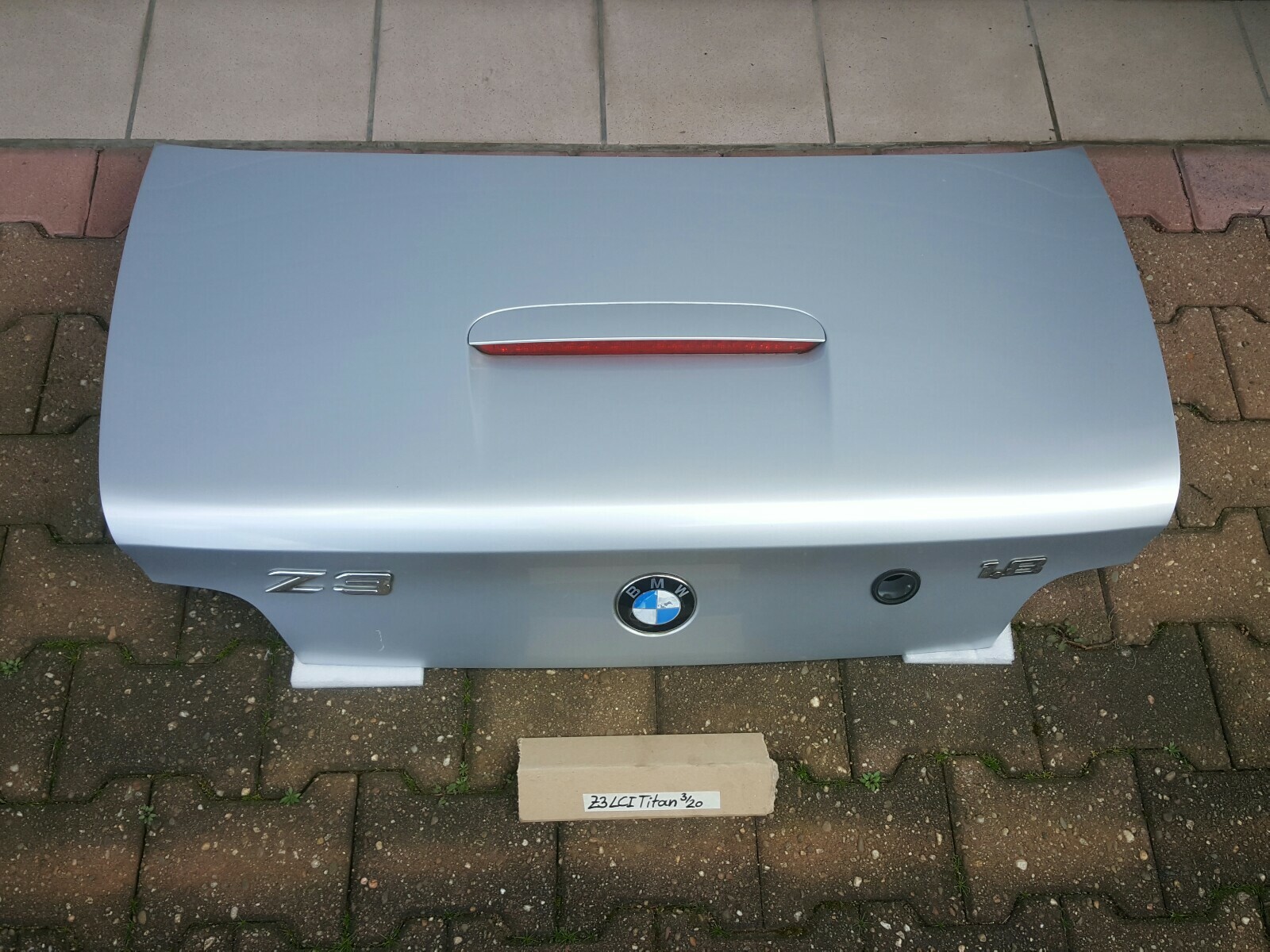 BMW Z3 Roadster Facelift Heckdeckel Kofferraum Deckel Heckklappe Silber ABHOLUNG