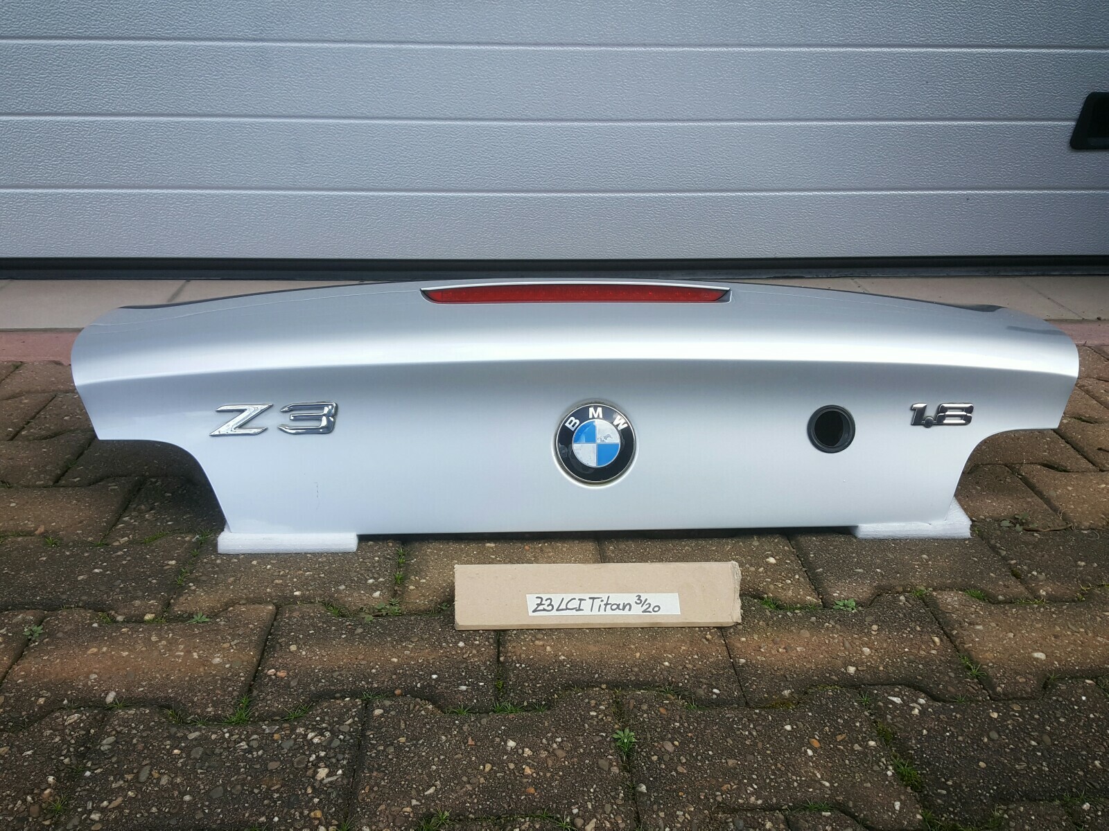 BMW Z3 Roadster Facelift Heckdeckel Kofferraum Deckel Heckklappe Silber ABHOLUNG