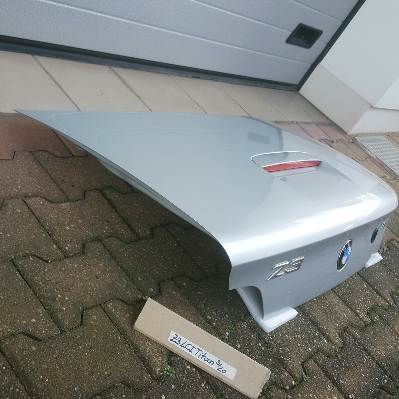 BMW Z3 Roadster Facelift Heckdeckel Kofferraum Deckel Heckklappe Silber ABHOLUNG
