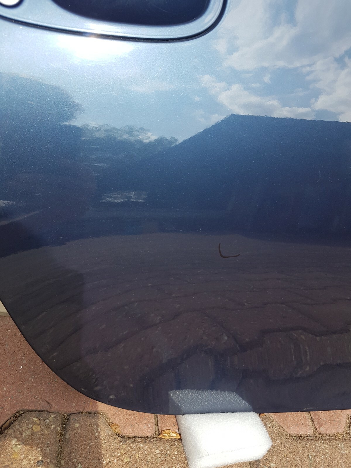 BMW Z4 E85 E86 Beifahrer Tür RECHTS Toledo blau Metallic ABHOLUNG 