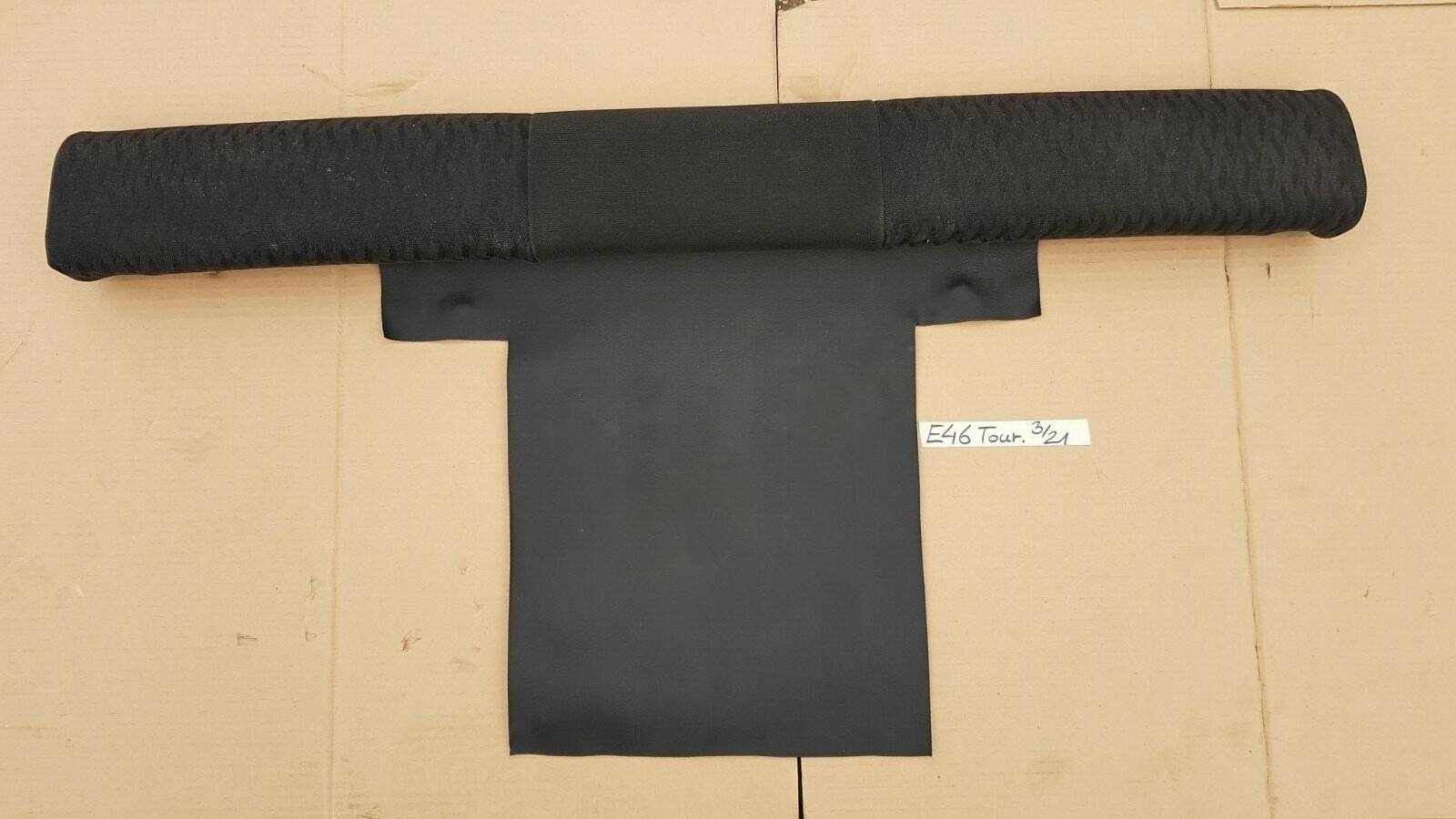 BMW E46 Rücksitzbank Polster Rücksitz Rückbank Unterteil Raute anthrazit 8099839