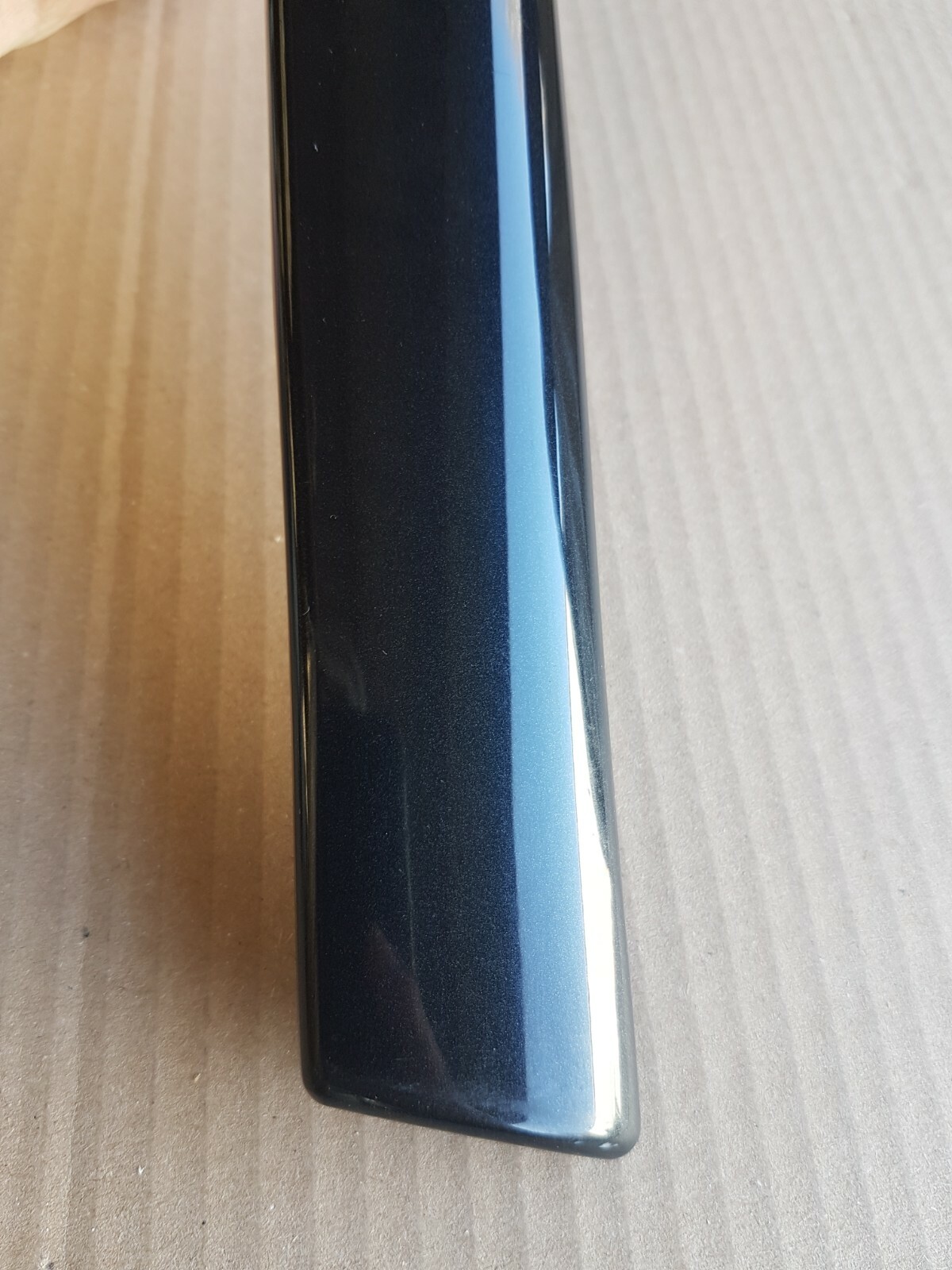 BMW E46 Limo Holz Tür Leiste innen HINTEN RECHTS Verkleidung schwarz 8200754