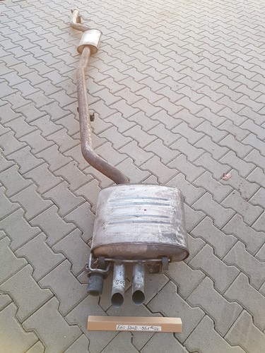 BMW E60 Auspuff 7789951 Endschalldämpfer 7789946 Mittelschalldämpfer ABHOLUNG 