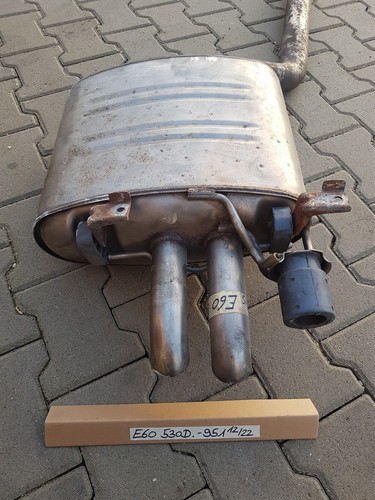 BMW E60 Auspuff 7789951 Endschalldämpfer 7789946 Mittelschalldämpfer ABHOLUNG 