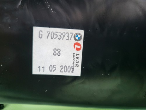 BMW Z4 E85 Beifahrer Sitz Gestell Oberteil Rahmen Schiene für Rückenlehne RECHTS