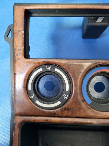 BMW Z3 Roadster Mittelkonsole Klima Blende Holz Optik 8410710 + Digital Uhr 