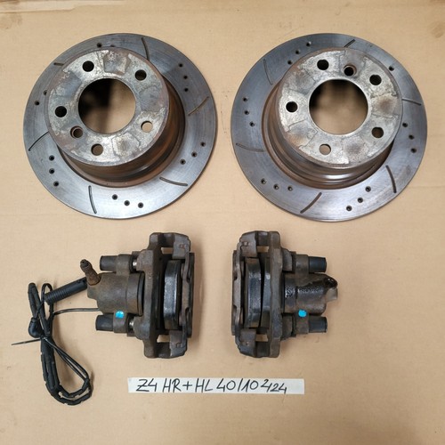 BMW Z4 E85 Sport Bremsscheiben belüftet + Bremssattel + Bremsbeläge hinten R+L