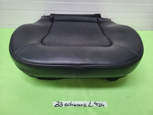 BMW Z3 Roadster Fahrer Sitz Kissen Unterteil Kunst Leder schwarz black  LINKS