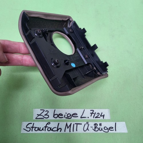 BMW Z3 Roadster Deckel für Staufach 8410729  HINTEN  LINKS beige