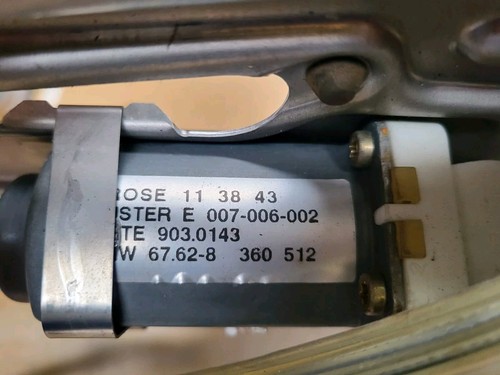 BMW E39 Fensterheber Gestänge 8236860 mit Motor 8360512
