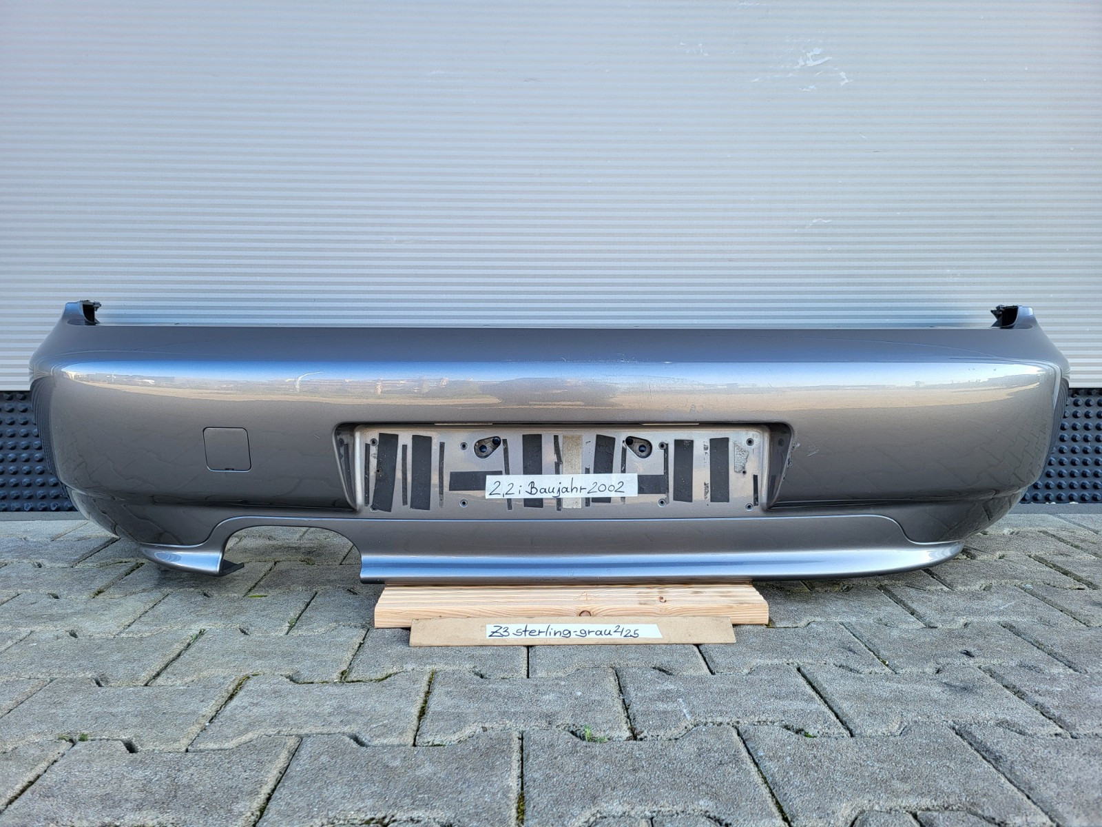 BMW Z3 Facelift Heckstoßstange Stoßfänger HINTEN Heckschürze Grau ABHOLUNG 