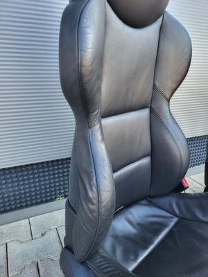 Sitze BMW Z4 E85 Fahrer + Beifahrer Sport Sitz Leder ohne Sitzheizung  ABHOLUNG