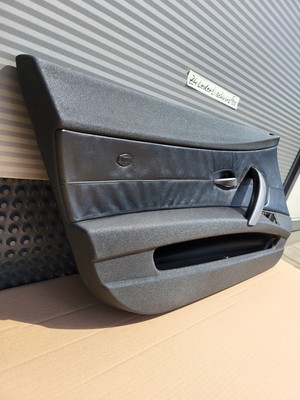 Türverkleidung BMW Z4 E85 Türtafel Fahrer Seite LINKS Leder Oregon Schwarz Black